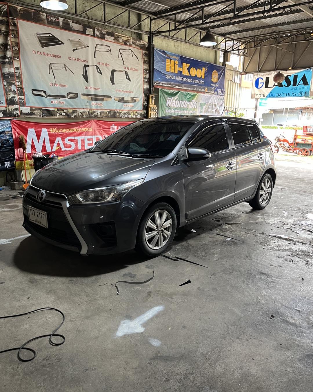 ติดฟิล์มรถยนต์ yaris